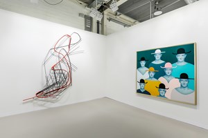 Monika Sosnowska and Nicolas Party, <a href='/art-galleries/the-modern-institute/' target='_blank'>The Modern Institute</a>, Art Basel (13–16 June 2019). Courtesy Ocula. Photo: Charles Roussel.